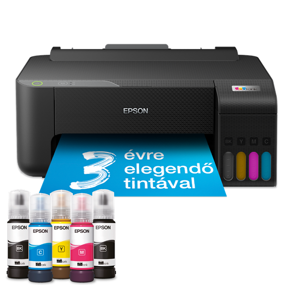 EPSON EcoTank L1230 (A4, színes, 5760x1440 DPI, 33 lap/perc, USB tintasugaras nyomtató