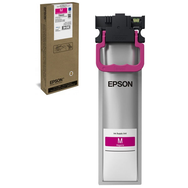 Epson T9443 Magenta patron 3K (eredeti) C13T944340 Workforce Pro WF-C5210/C5290/C5710/C5790 széria
