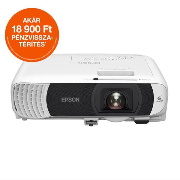 EPSON Projektor - EB-FH18 3LCD, 1920x1080 (Full HD), 16:9, 4100 AL, 16 000:1, 2xHDMI/USB/WiFi/Apple AirPlay 2