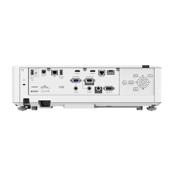 EPSON Projektor - EB-L530U 3LCD, 1920x1200 (WUXGA), 16:10, 5200 AL, 5 000 000:1, HDMI/USB/RJ-45/VGA/WiFi (V11HA27040)
