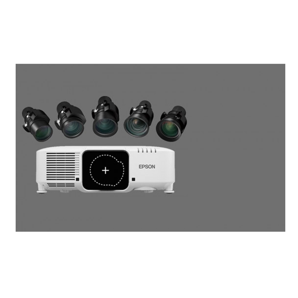 EPSON Projektor - EB-PU1008W (3LCD, 1920x1200 (WUXGA), 4K, 8500 AL, 2 500 000:1, HDMI/DVI/VGA/USB/LAN) (Optika nélkül) (V11HA33940)