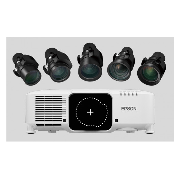 EPSON Projektor - EB-PU1008W (3LCD, 1920x1200 (WUXGA), 4K, 8500 AL, 2 500 000:1, HDMI/DVI/VGA/USB/LAN) (Optika nélkül) (V11HA33940)