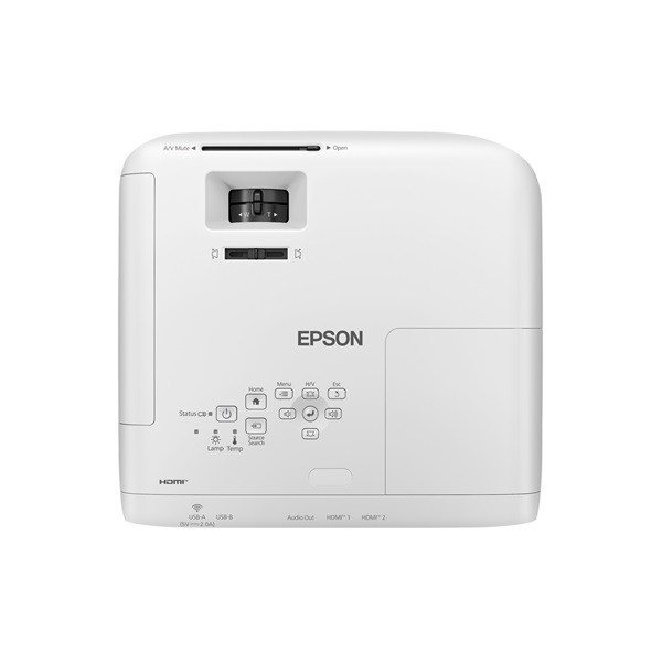 EPSON Projektor - EH-TW840 (3LCD, 1920x1080 (FullHD), 16:9, 4000 AL, 16000:1, 2xHDMI/USB/Miracast) (V11HB63040)