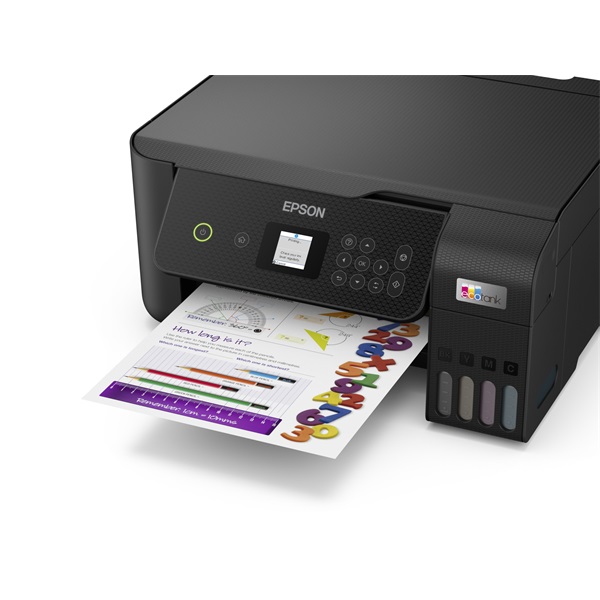 EPSON Tintasugaras nyomtató - EcoTank L3260 (A4, MFP, színes, 5760x1440 DPI, 33 lap/perc, USB/Wifi) (C11CJ66407)
