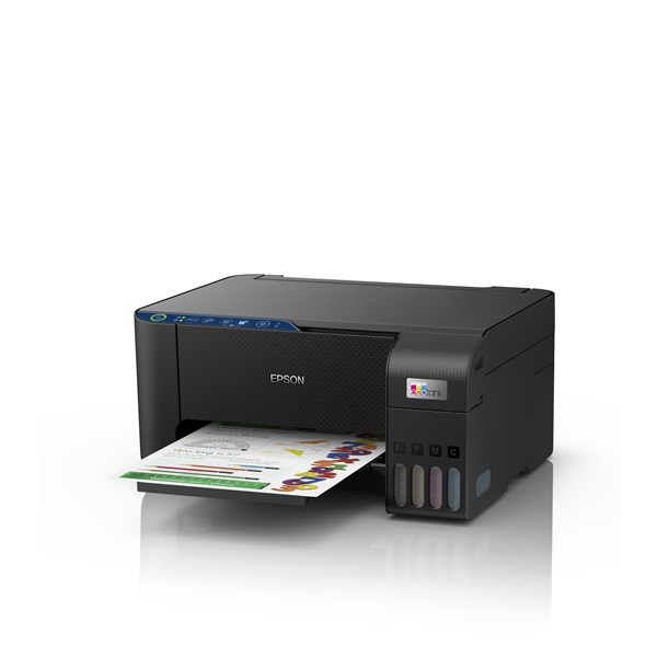 EPSON Tintasugaras nyomtató - EcoTank L3271 (A4, MFP, színes, 5760x1440 DPI, 33 lap/perc, USB/Wifi) (C11CJ67435)