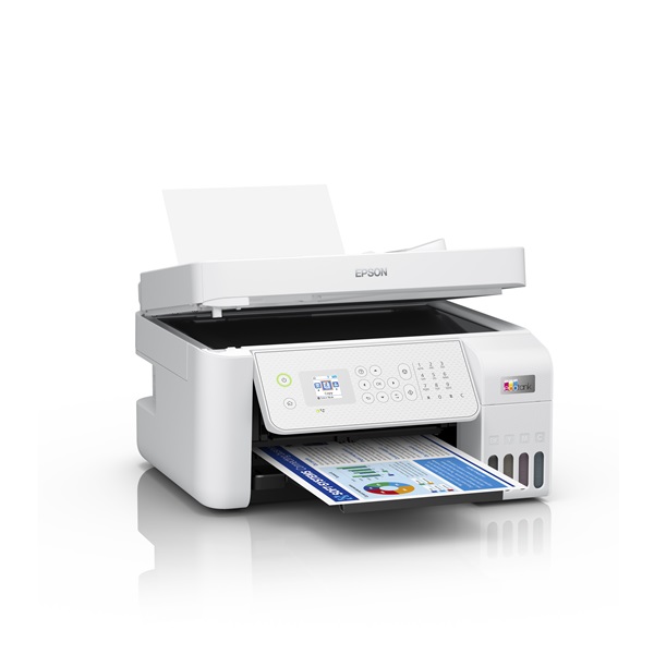 EPSON Tintasugaras nyomtató - EcoTank L5316 (A4, MFP, színes, 5760x1440 DPI, 33 lap/perc, USB/Wifi/LAN) (C11CJ65413)