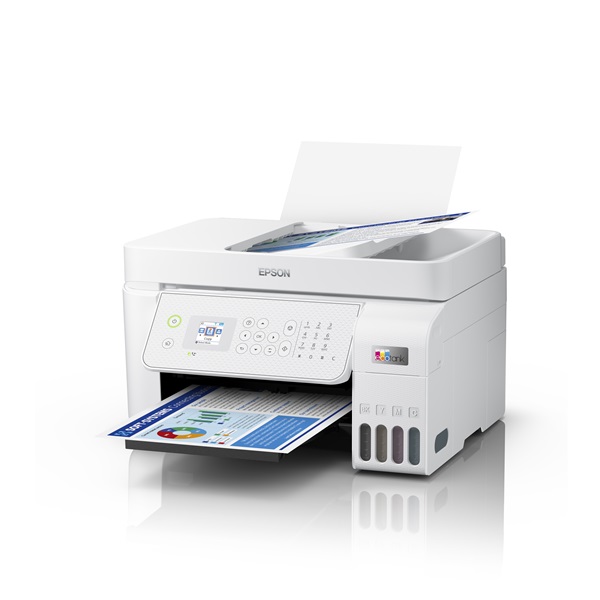 EPSON Tintasugaras nyomtató - EcoTank L5316 (A4, MFP, színes, 5760x1440 DPI, 33 lap/perc, USB/Wifi/LAN) (C11CJ65413)