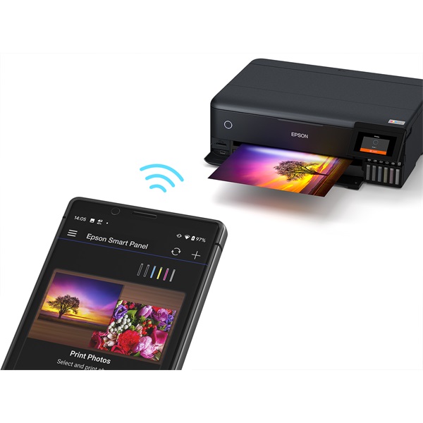 Epson Ecotank L8180 A/3+ színes multifunkciós fotónyomtató 1800 fotóra elegendő tintával