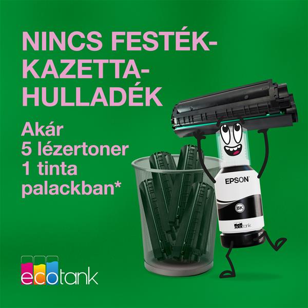 EPSON Tintasugaras nyomtató - EcoTank L15150 (A3+, MFP, színes, 4800x2400 DPI, 32 lap/perc, USB/LAN/Wifi) (C11CH72402)