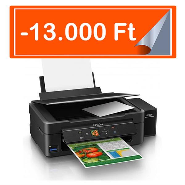 EPSON Tintasugaras nyomtató - EcoTank L810 (A4, színes, 5760x1440 DPI, 37 oldal/perc, USB, CD/DVD, ult. tintakap.) (C11CE32401)