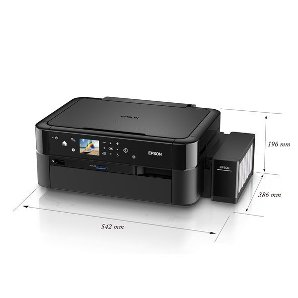EPSON Tintasugaras nyomtató - EcoTank L850 (A4, MFP, színes, 5760x1440 DPI, 37 oldal/perc, USB, ult. tintakap.) (C11CE31401)