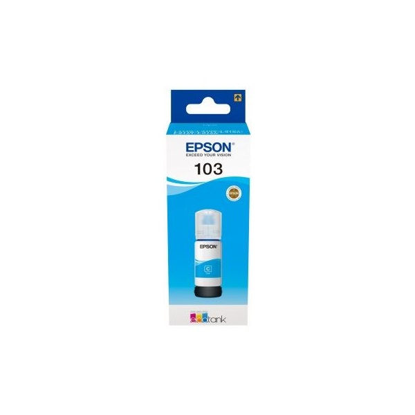 Epson No.103 (T00S2) cyan tinta 65ml (eredeti) EcoTank L1100/L1200/L3100/L3200/L5100/5200 széria