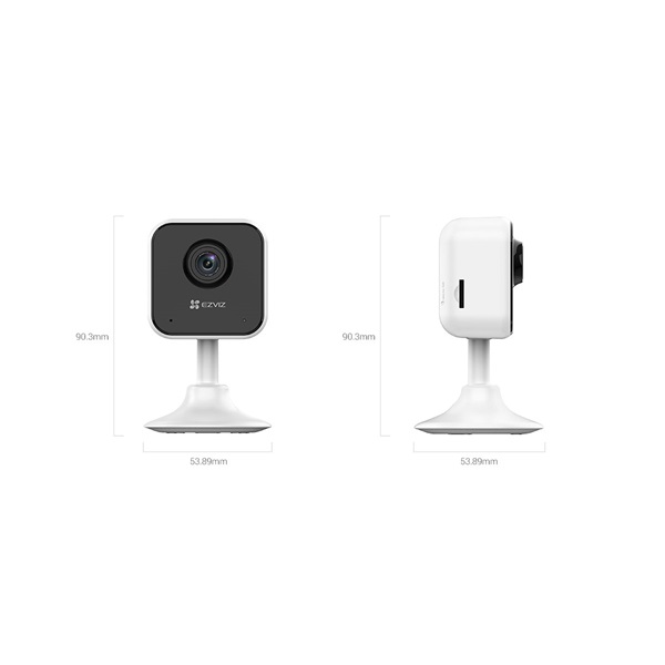 EZVIZ H1C beltéri kamera, 1080p, 108° látószög, éjszakai látás 10m, mozgás érzékelés, kétirányú beszéd, 512GB -ig ( CS-H1C 1080P )