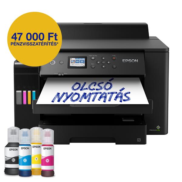 Epson EcoTank L11160 A3+ színes tintasugaras egyfunkciós nyomtató (C11CJ04402)