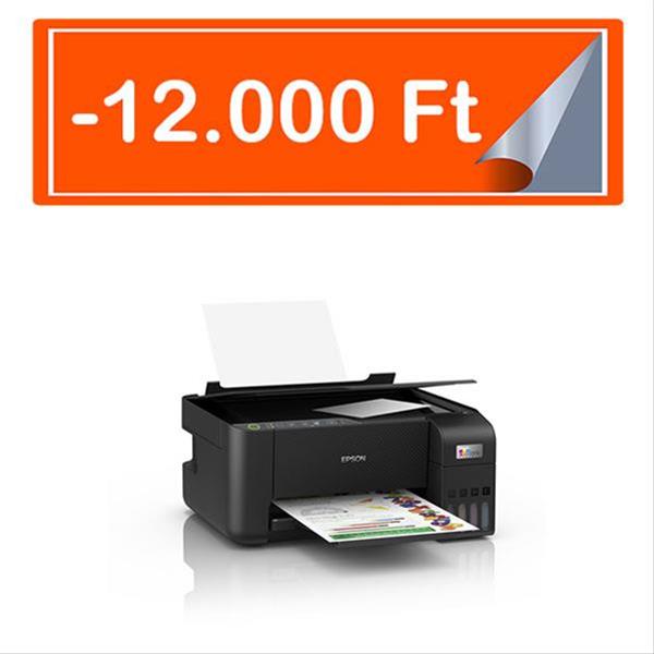 Epson EcoTank L3270 A4, színes multifunkciós nyomtató WIFI/USB 8100/6500 oldal tintával