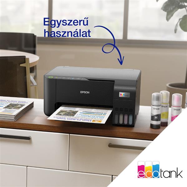 Epson EcoTank L3270 A4, színes multifunkciós nyomtató WIFI/USB 8100/6500 oldal tintával