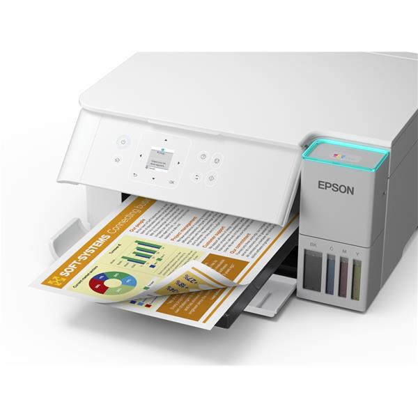 Epson EcoTank L4366 A4, színes multifunkciós nyomtató DUPLEX, AirPrint USB/WiFi 8500/6500 oldal tintával