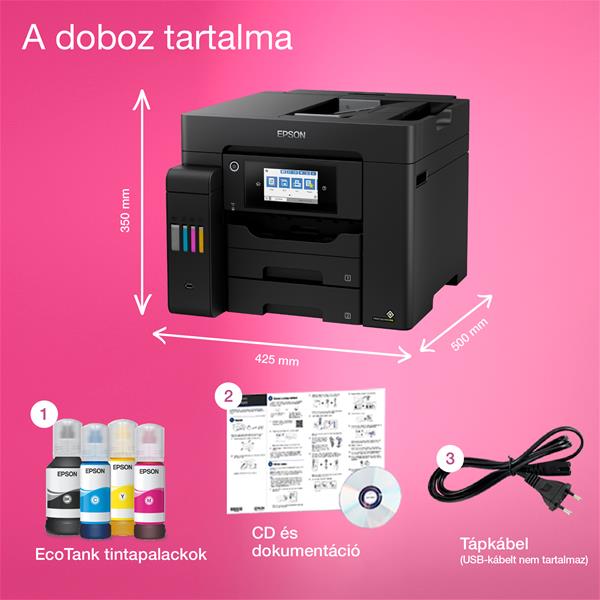 Epson EcoTank L6550 színes tintasugaras multifunkciós nyomtató (C11CJ30402)