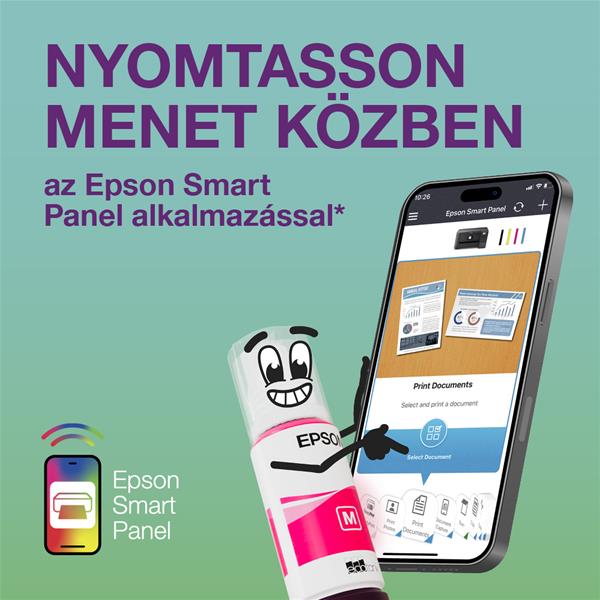 Epson EcoTank L8050 A4 színes fotónyomtató WiFi/USB 1500 fotóra elegendő tintával