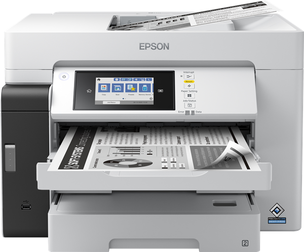 Epson EcoTank Pro M15180 A3+ mono multifunkciós nyomtató duplex USB/LAN/WiFi 4500 oldal tintával