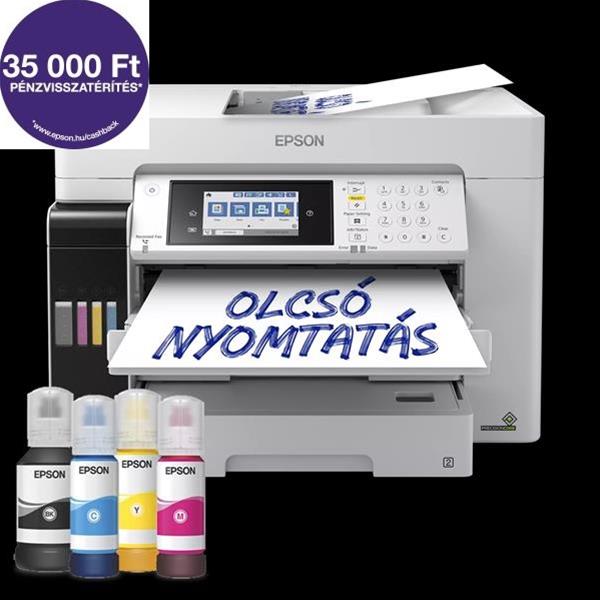 Epson EcoTank Pro L15180 A3+ színes tintasugaras multifunkciós nyomtató (C11CH71406)