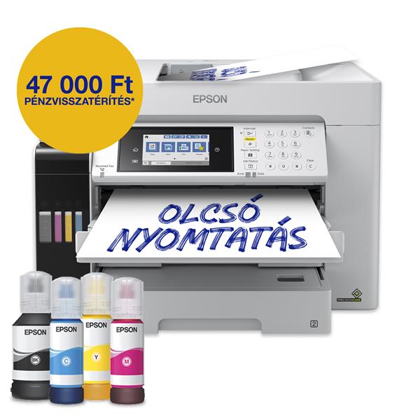 Epson EcoTank Pro L15180 A3+ színes tintasugaras multifunkciós nyomtató (C11CH71406)
