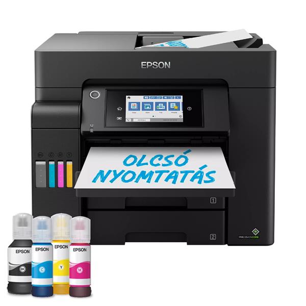 EPSON EcoTank L6550 A4, színes multifunkciós nyomtató duplex 14000/5200 oldal tintával