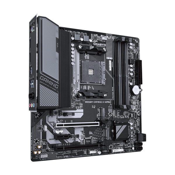 GIGABYTE Alaplap AM4 B550M GAMING X WIFI6 AMD B550, mATX (B550M GAMING X WIFI6)