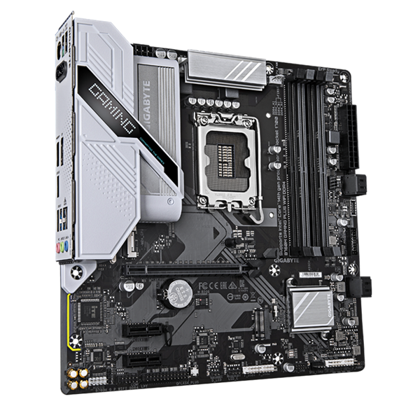 GIGABYTE Alaplap S1700 B760M GAMING PLUS WIFI DDR4 INTEL B760, mATX (B760M GAMING PLUS WIFI DDR4)