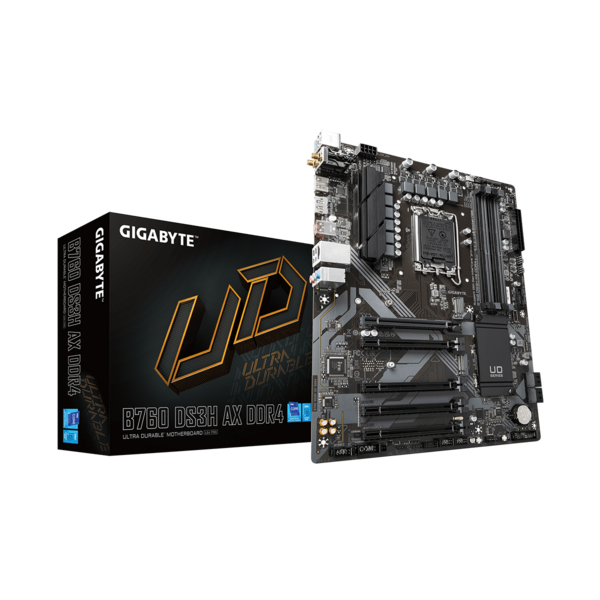 GIGABYTE Alaplap S1700 B760 DS3H AX DDR4 INTEL B760, ATX (B760 DS3H AX DDR4)