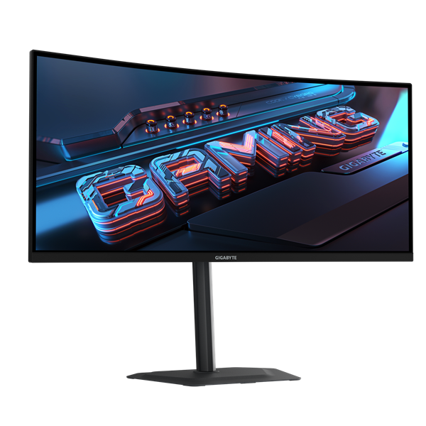 GIGABYTE Ívelt VA LED Monitor 34" G34WQC2 3440x1440, 2xHDMI/2xDisplayport (G34WQC2)
