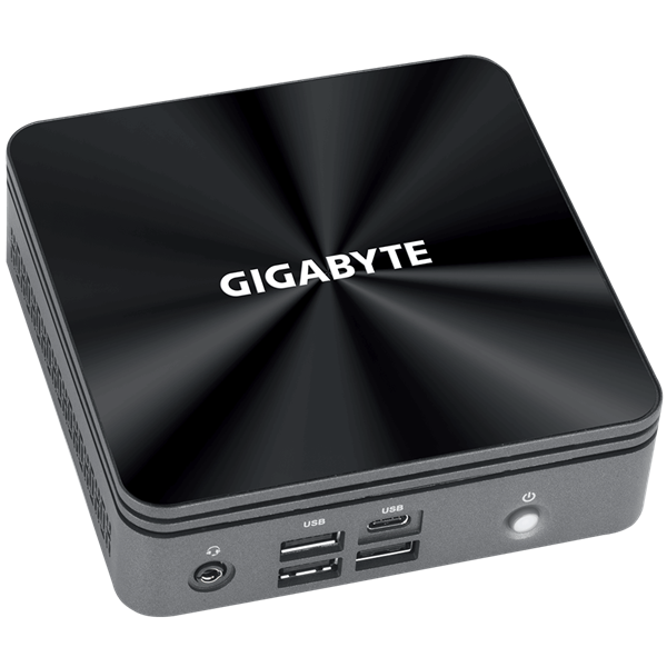 GIGABYTE PC BRIX, Intel Core i7 10710U 4.7GHz, 2xHDMI, LAN, WIFI, BT, 6xUSB 3.2 (GB-BRI7-10710)