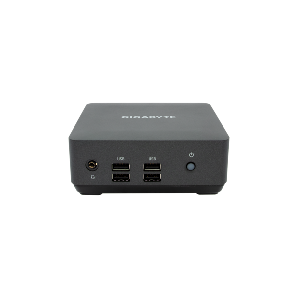 GIGABYTE PC BRIX, Intel Core i7 1355U 5GHz, 2xHDMI, Displayport (Type C), LAN, WIFI, BT, 2.5" HDD hely, 6xUSB (GB-BRI7H-1355)