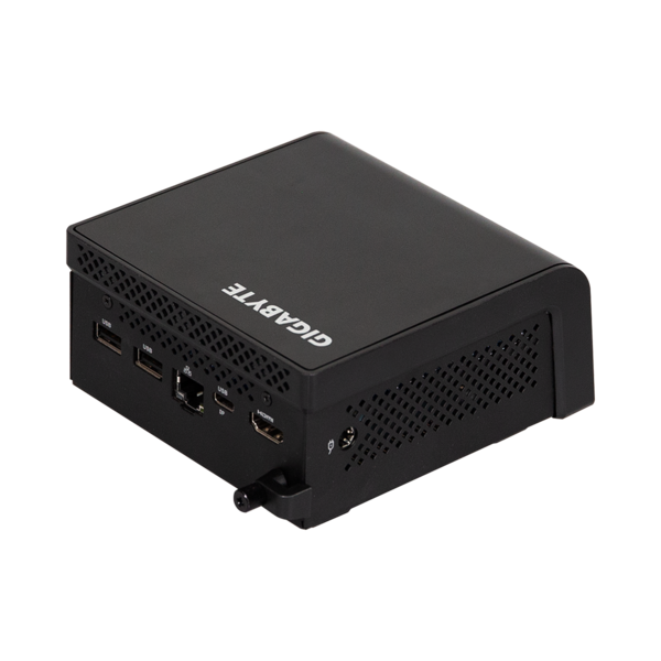 GIGABYTE PC BRIX, Intel N-series N150 3.6GHz, HDMI, 2xDisplayport, LAN, WIFI, BT, 2.5" HDD hely, 3xUSB (GB-BTIP-N150)