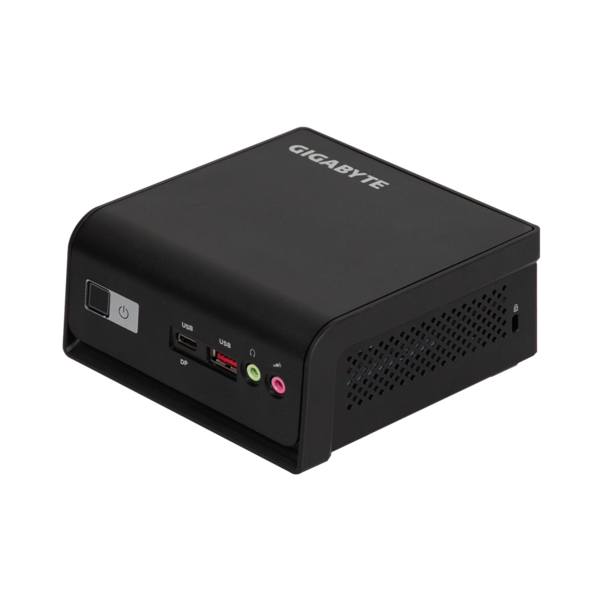 GIGABYTE PC BRIX, Intel N-series N250 3.8GHz, HDMI, 2xDisplayport, LAN, WIFI, BT, 2.5" HDD hely, 3xUSB (GB-BTIP-N250)