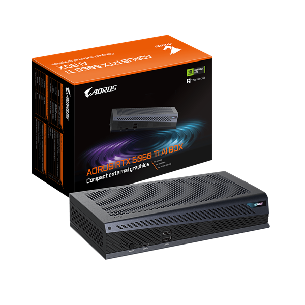 GIGABYTE Videokártya Gaming AI Box nVIDIA RTX 5060 Ti 16GB DDR7 (GV-N506TIXEB-16GD)