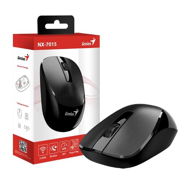 Genius NX-7015 rádiós vezeték nélküli egér fekete