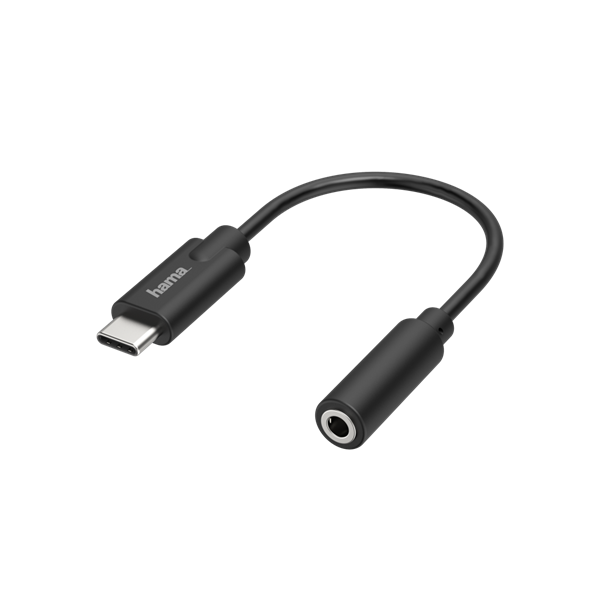 HAMA 200318, AUDIO ADAPTER, USB-C DUGÓ - 3,5 MM JACK ALJZAT (00200318)