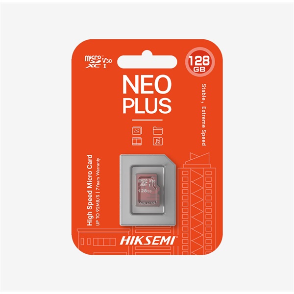 HIKSEMI Memóriakártya MicroSDHC 32GB Neo Plus CL10 95R/25W V10 (HIKVISION) (HS-TF-E1 32G)