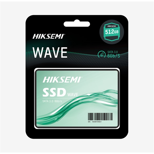 HIKSEMI SSD 2.5" SATA3 512GB Wave(S) (HIKVISION) (HS-SSD-WAVE(S) 512G)