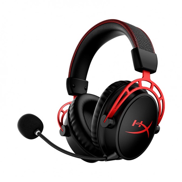 HP HYPERX vezeték nélküli gaming fejhallgató Cloud Alpha - fekete/piros (4P5D4AA)