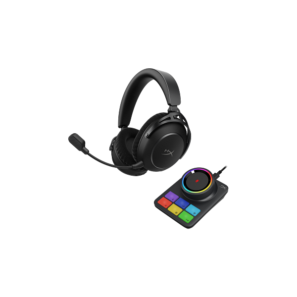 HP HYPERX vezeték nélküli gaming fejhallgató Cloud Alpha 2 - fekete (AJ5C7AA)