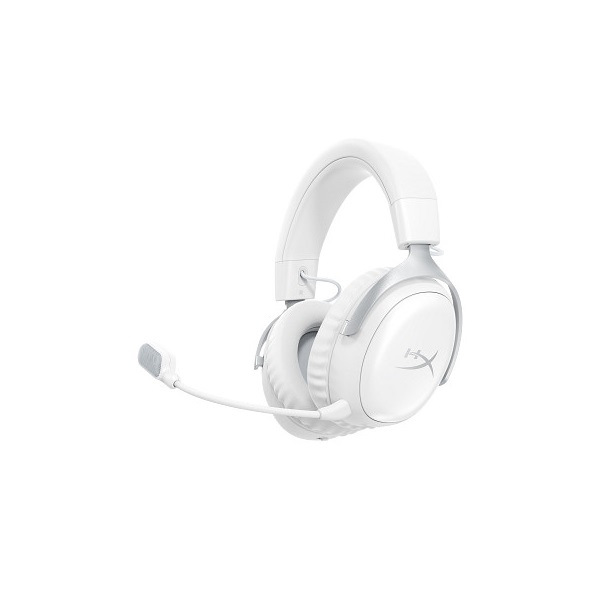 HP HYPERX vezeték nélküli gaming fejhallgató Cloud III S - fehér (AX6G1AA)