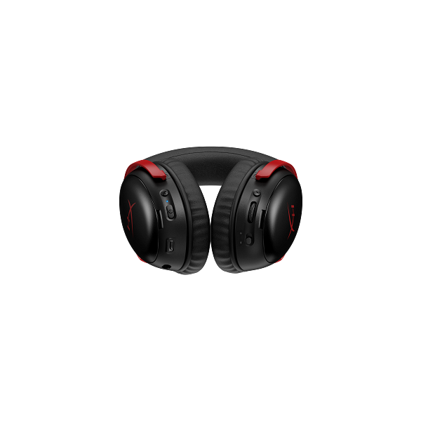HP HYPERX vezeték nélküli gaming fejhallgató Cloud III S - fekete/piros (A59Z0AA)