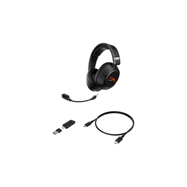 HP HYPERX vezeték nélküli gaming fejhallgató Flight 2 - fekete (B5VC4AA)