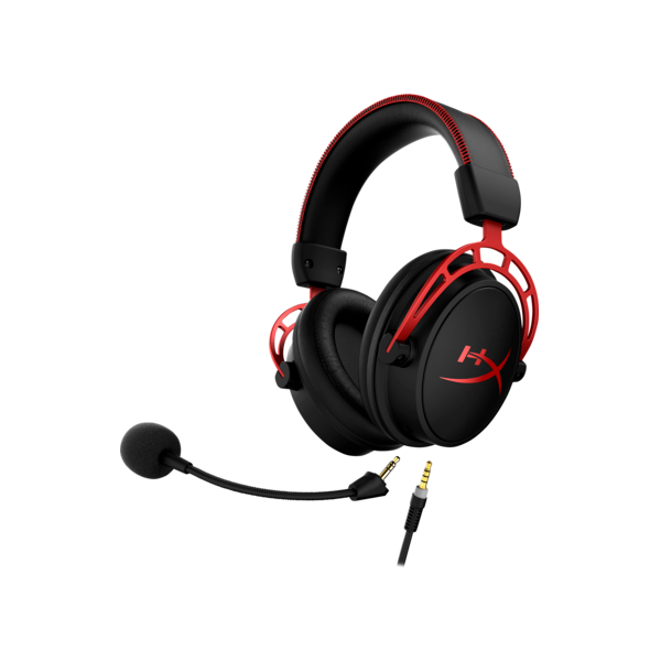 HP HYPERX vezetékes gaming fejhallgató Cloud Alpha - fekete/piros (4P5L1AM#ABB)