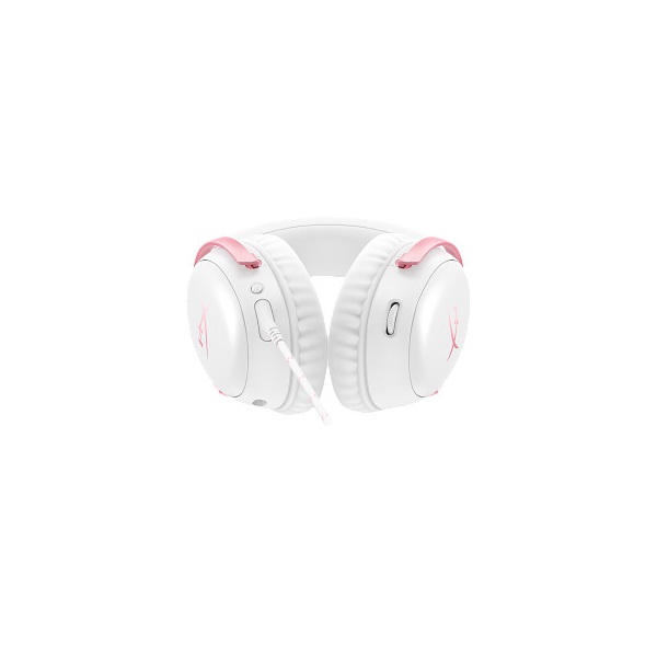 HP HYPERX vezetékes gaming fejhallgató Cloud III - fehér/rózsaszín (9W1Q4AA)