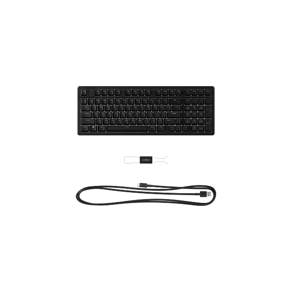 HP HYPERX vezetékes mechanikus gaming billentyűzet Origins 2 1800 RGB - brit lokalizáció (B4QS4AA#ABU)