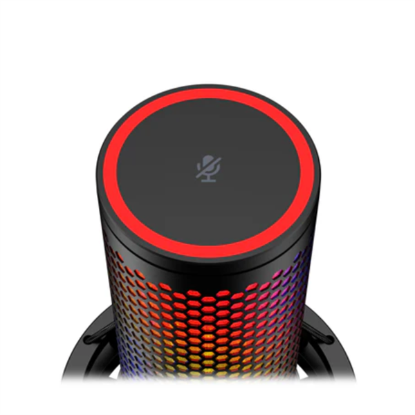 HP HYPERX vezetékes mikrofon QuadCast 2 S RGB - fekete (9A273AA)
