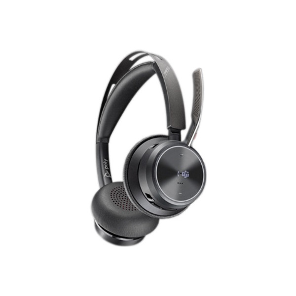 HP POLY fejhallgató Voyager Focus 2 USB-C-C+USB-C/A Adapter Microsoft Teams-tanúsítvánnyal (9T9J4AA#AC3)